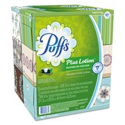 Puffs Plus Lotion 2 Ply Facial Tissue, 124 Sheets PGC 39383